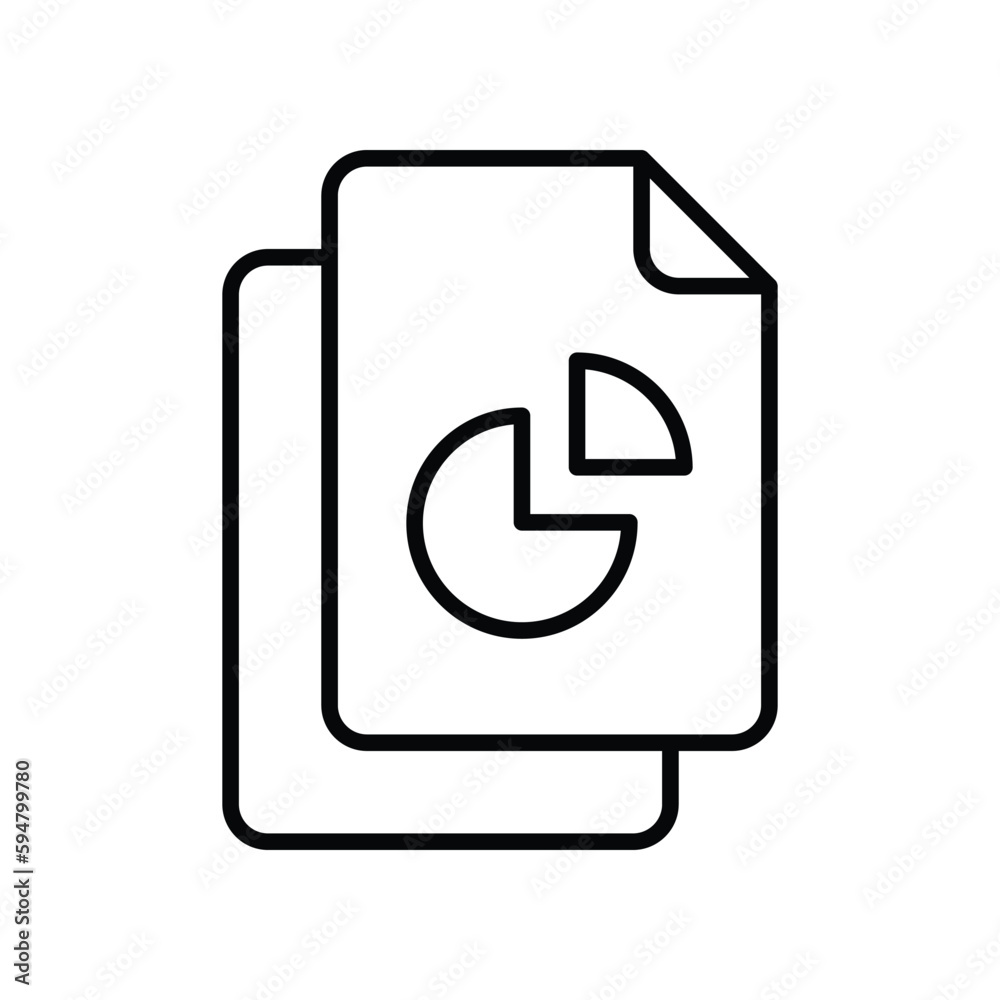 Document icon Stock Illustration. Document icon Stock Illustration.