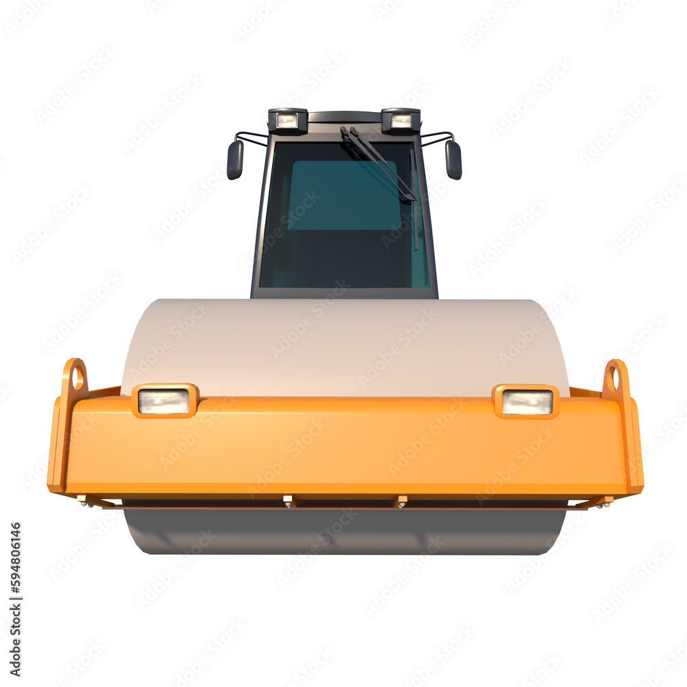 Road Roller 1- Front view png Road Roller 1- Front view png