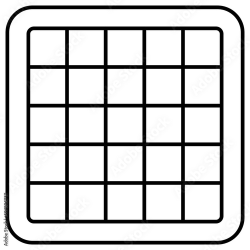 A perfect design icon of game board 