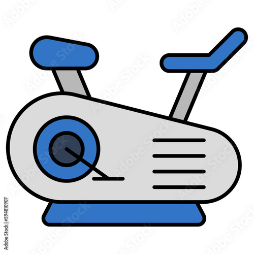 Perfect design icon of ergometer 