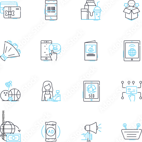 Sleeping dozing linear icons set. Slumber, Snooze, Doze, Nod, Rest, Dream, Nap line vector and concept signs. Siesta,Snooze,Hibernation outline illustrations