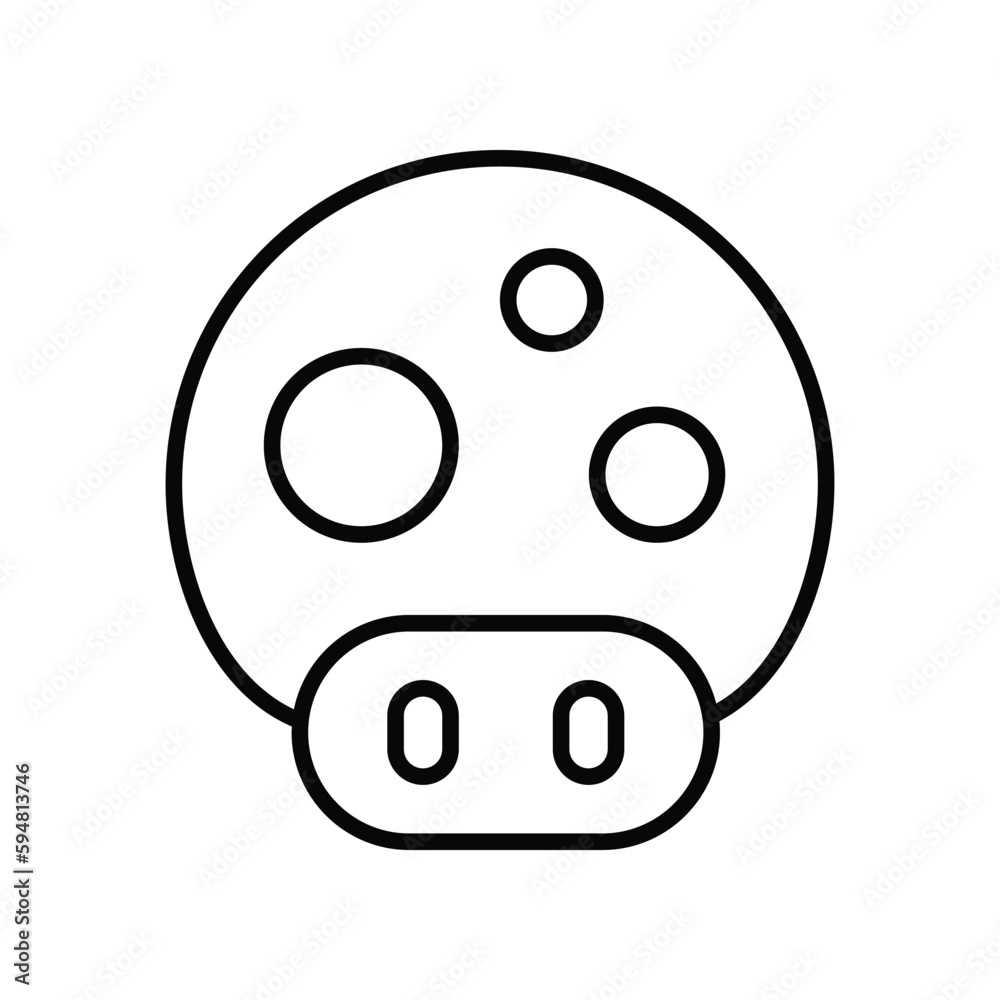 Bug icons Stock illustration.