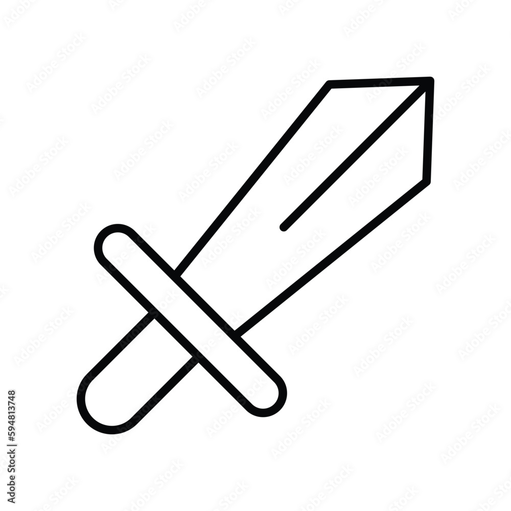 Sword icons Stock illustration. Sword icons Stock illustration.