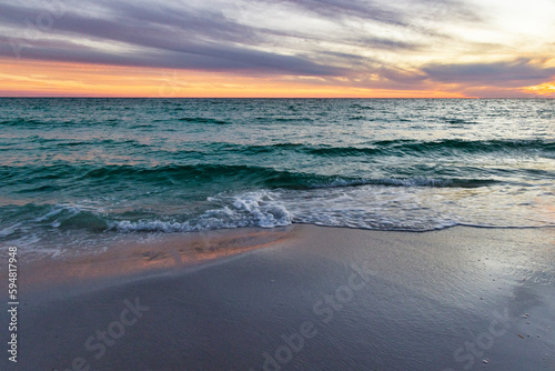 Sea at twilight