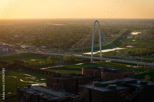 Margaret Hunt Hill Bridge Dallas photo