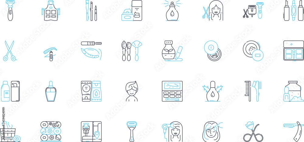 Elegance linear icons set. Sophistication, Grace, Class, Refinement, Poise, Style, Finesse line vector and concept signs. Glamour,Chic,Luxury outline illustrations Elegance linear icons set. Sophistication, Grace, Class, Refinement, Poise, Style, Finesse line vector and concept signs. Glamour,Chic,Luxury outline illustrations