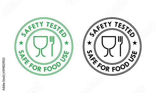 food grade design logo template illustration photo