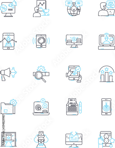 Idea Nurseries linear icons set. Incubator, Brainstorm, Fertile, Cultivate, Innovate, Hatchery, Invent line vector and concept signs. Develop,Brainchild,Creative outline illustrations
