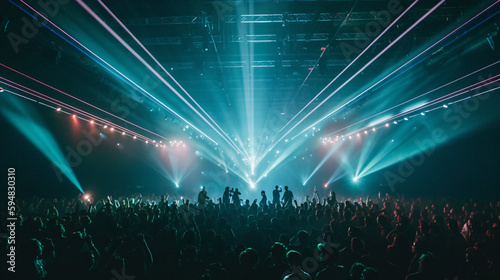 Unleash Your Inner Music Fanatic at the Ultimate Music Festival: An Electrifying Celebration of the Most Talented Musicians in Electronic and Heavy Metal Music, Enhanced by the Power of Generative AI  © Dennis Hoppe