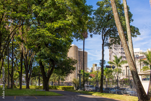 Partial view of the Niemeyer building