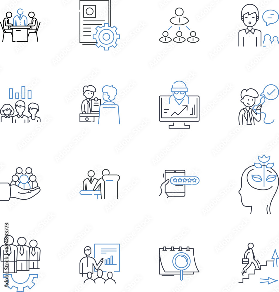 Shopper experience line icons collection. Convenience, Personalization, Interaction, Engagement, Variety, Navigation, Feedback vector and linear illustration. Atmosphere,Accessibility,Perception Shopper experience line icons collection. Convenience, Personalization, Interaction, Engagement, Variety, Navigation, Feedback vector and linear illustration. Atmosphere,Accessibility,Perception