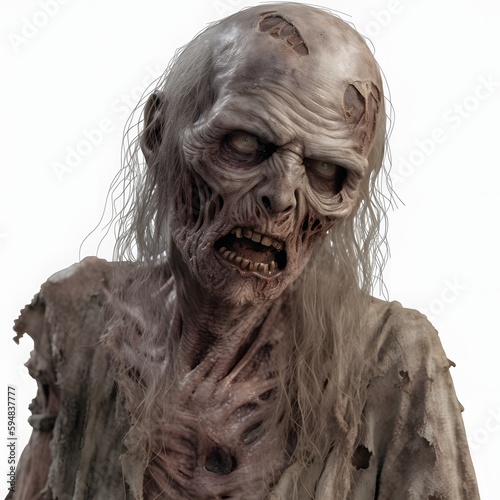 zombie from the walking dead series