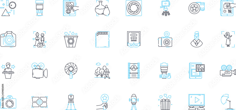 Digital trade linear icons set. E-commerce, Online, Cloud, Global, Internet, Secure, Automation line vector and concept signs. Blockchain,Marketplace,AI outline illustrations Generative AI Digital trade linear icons set. E-commerce, Online, Cloud, Global, Internet, Secure, Automation line vector and concept signs. Blockchain,Marketplace,AI outline illustrations Generative AI