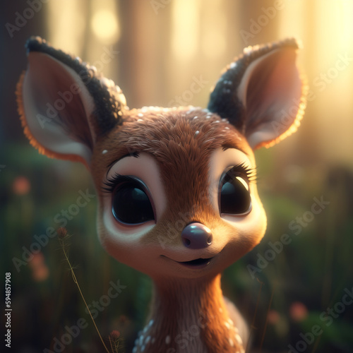 A cute deer © Malek