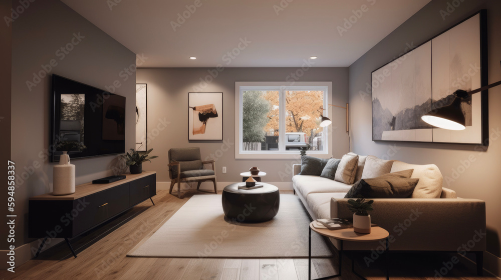 Fototapeta premium modern living room