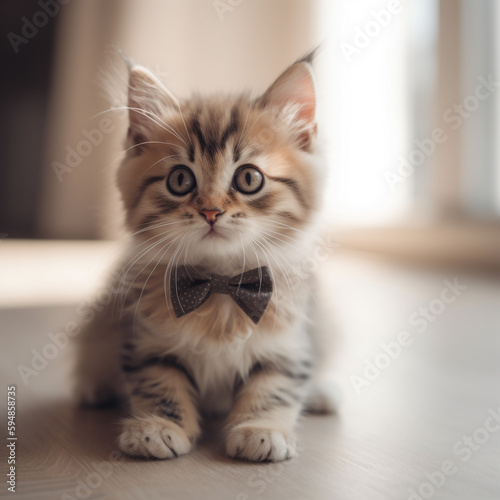 Wallpaper Mural cat on the floor Torontodigital.ca