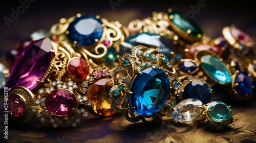 美しい宝石の数々 © shin project