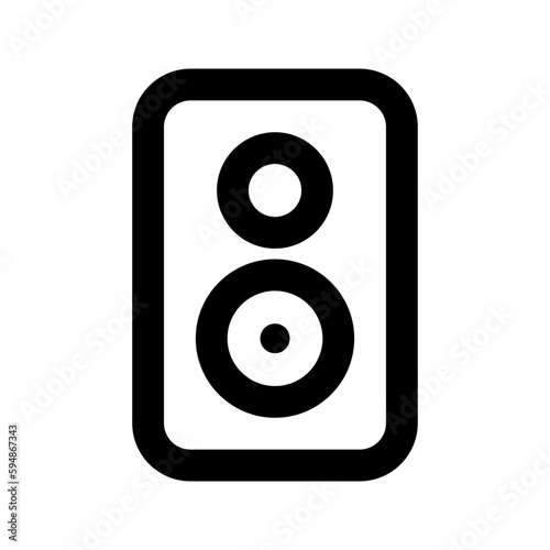 speaker glyph icon