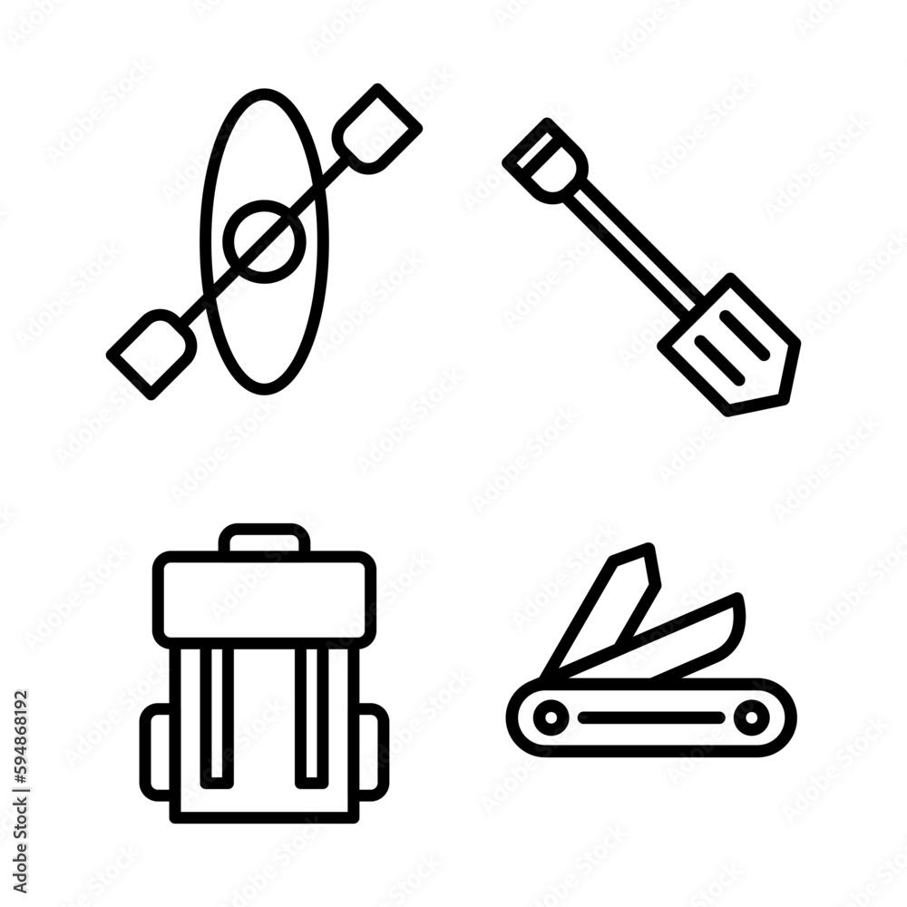 Outdoor icon vector illustration logo template for many purpose. Isolated on white background. Outdoor icon vector illustration logo template for many purpose. Isolated on white background.