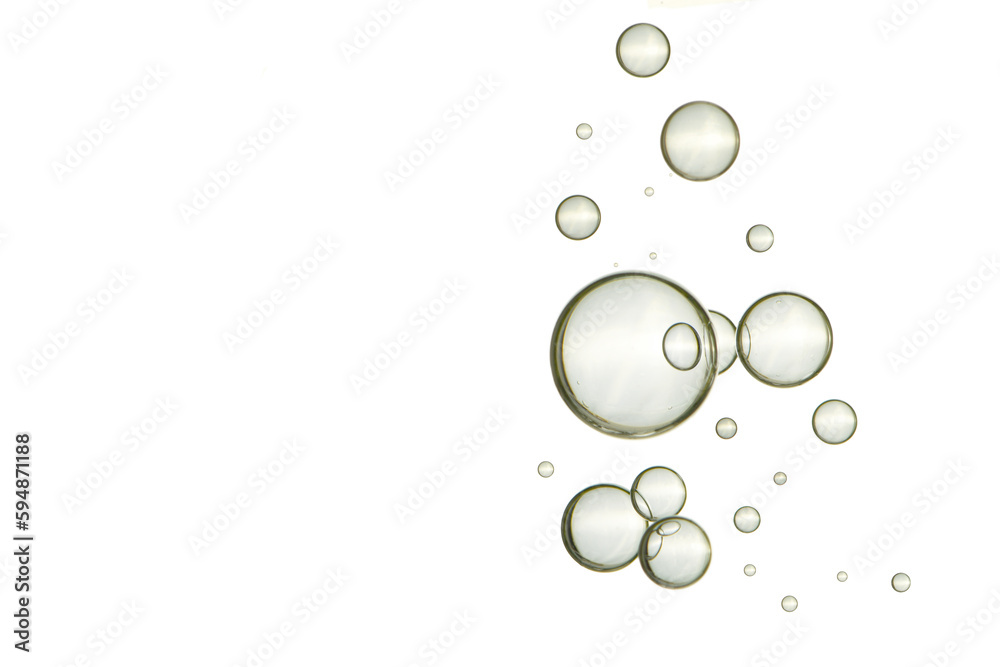 Flowing golden bubbles Flowing golden bubbles