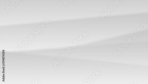 Smooth stripes abstract grey minimal background