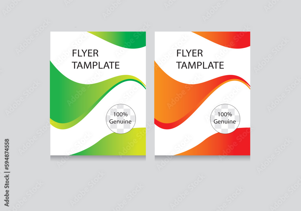 Fototapeta premium flyer or cover design