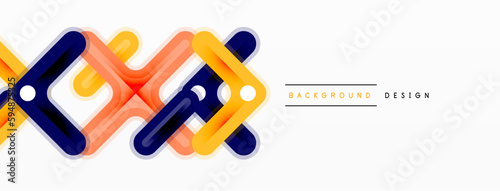 Cross line background minimal geometric template. Design for wallpaper, banner, background, landing page, wall art, invitation, prints, posters