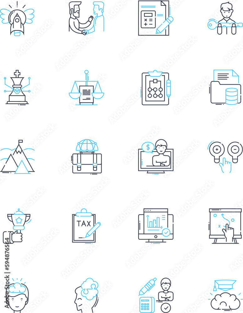 Web-based investing linear icons set. Portfolio, Trading, Stocks, Bonds, Cryptocurrency, Futures, Options line vector and concept signs. ETFs,Robo-advisor,Diversification outline illustrations Web-based investing linear icons set. Portfolio, Trading, Stocks, Bonds, Cryptocurrency, Futures, Options line vector and concept signs. ETFs,Robo-advisor,Diversification outline illustrations