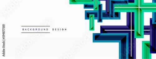 Cross line background minimal geometric template. Design for wallpaper, banner, background, landing page, wall art, invitation, prints, posters