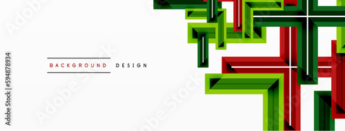 Minimal geometric background cross line. Design for wallpaper, banner, background, landing page, wall art, invitation, prints, posters