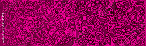 Damascus Steel Cloud Pattern pink color