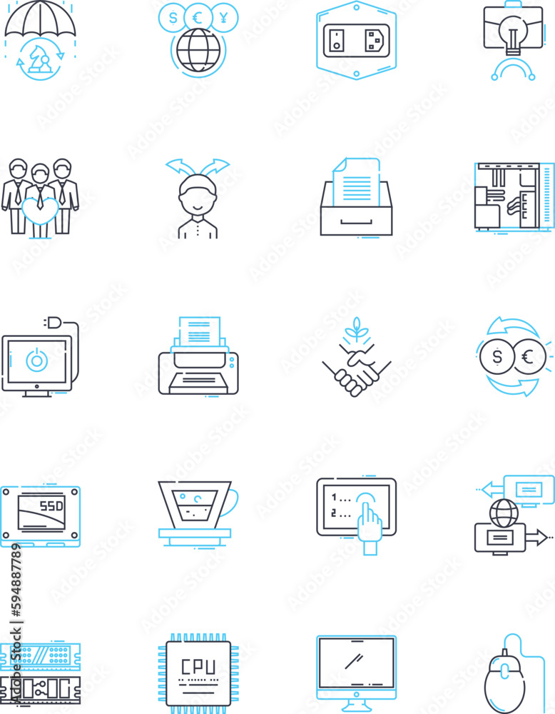 Cyberspace entrepreneurship linear icons set. Disruption, Innovation, Opportunity, E-commerce, Virtual, Digital, Nerk line vector and concept signs. Connectivity,Startup,Technology outline Cyberspace entrepreneurship linear icons set. Disruption, Innovation, Opportunity, E-commerce, Virtual, Digital, Nerk line vector and concept signs. Connectivity,Startup,Technology outline