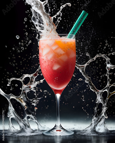 cocktail with cherry