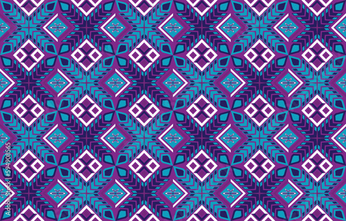 Seamless abstract geometric pattern. Vector Illustration.