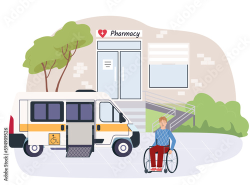 Accessible Environment Concept Illustration