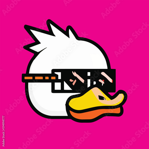 White Thugy duck