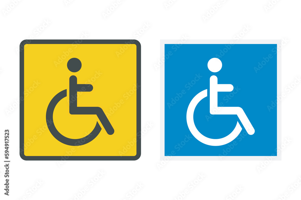 disabled handicap icon set, man in a wheelchair disabled handicap icon set, man in a wheelchair