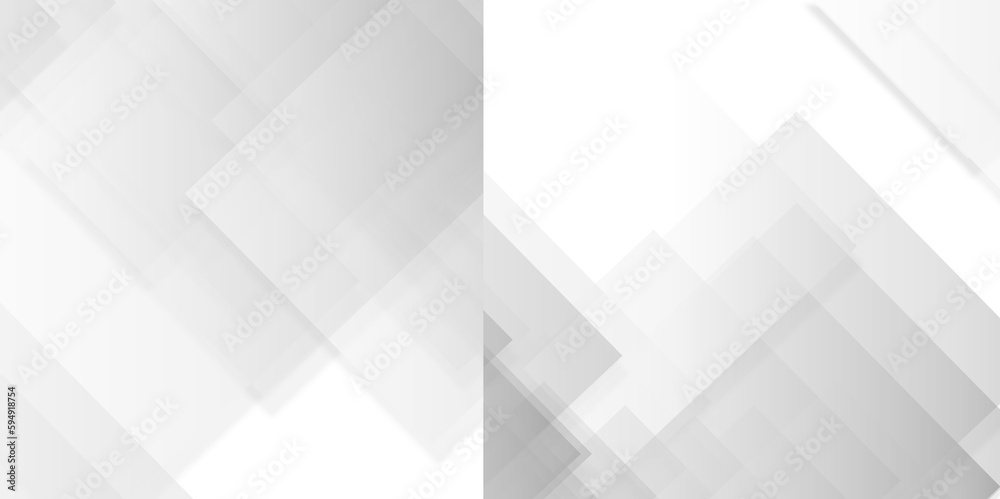 Obraz premium abstract square technology communication concept vector background. white abstract modern background design. use for poster, template on web, backdrop.