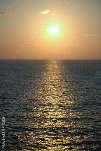 Atlantic Ocean as Seen from the Coast of Florida