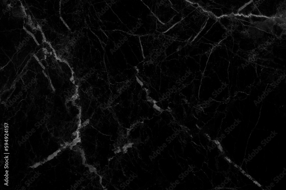 Black grey marble seamless glitter texture background, counter top view of tile stone floor in natural pattern.