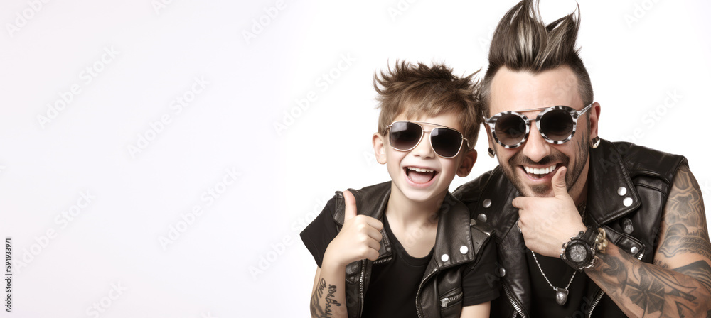 Dad and son , Generative Ai Dad and son , Generative Ai