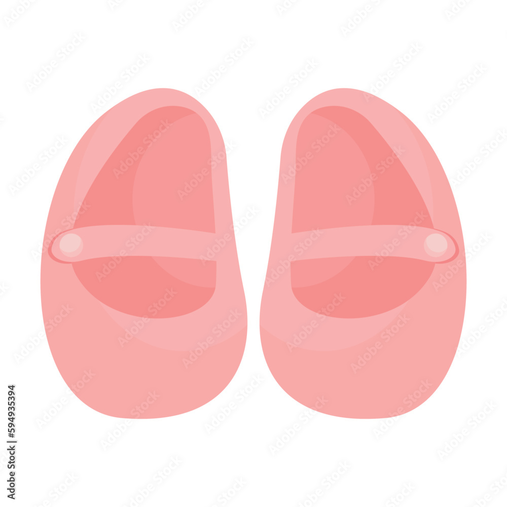 Vector cartoon image of children's shoes. The concept of parenting and caring for a child. Add elegant elements to your design. Vector cartoon image of children's shoes. The concept of parenting and caring for a child. Add elegant elements to your design.