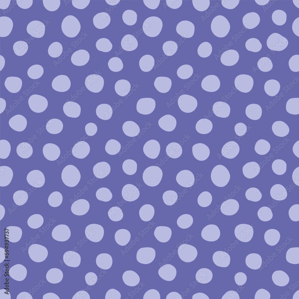 Purple seamless pattern with purple spots