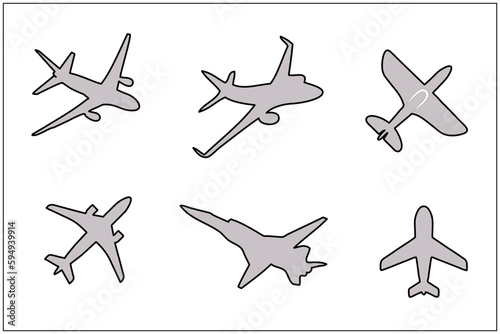 Airplane seamless pattern  © CreativeStore69
