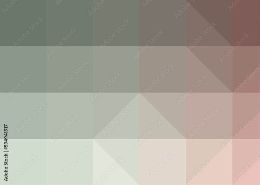 Obraz premium Abstract color Low-Polygones Generative Art background illustration