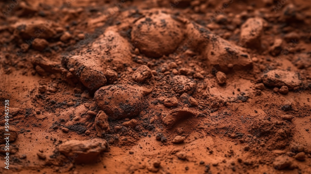 Clay Tennis Ball wallpaper background AI