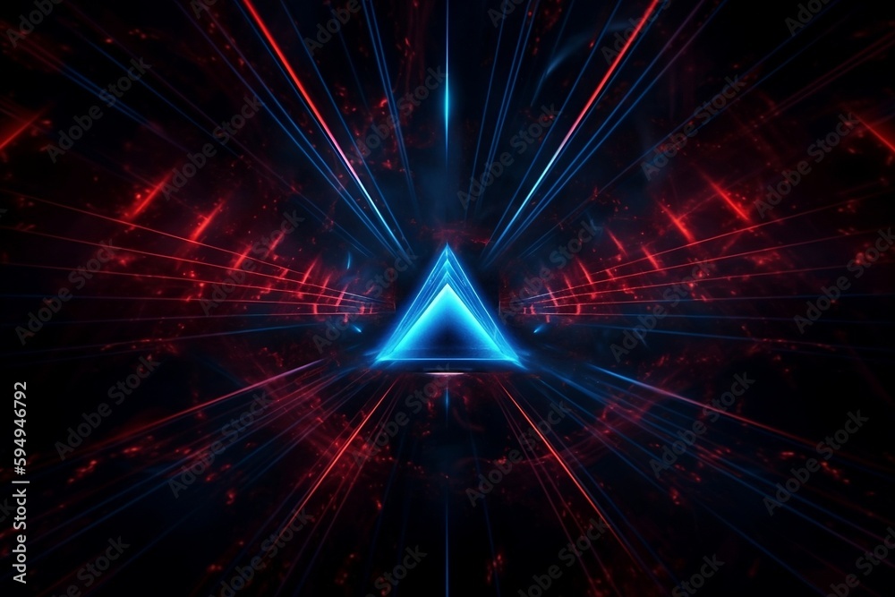 A Dynamic Background of Black, Blue and Red Lights A Dynamic Background of Black, Blue and Red Lights