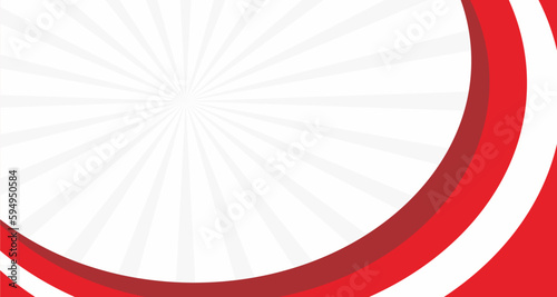 Red and White Background Vector
