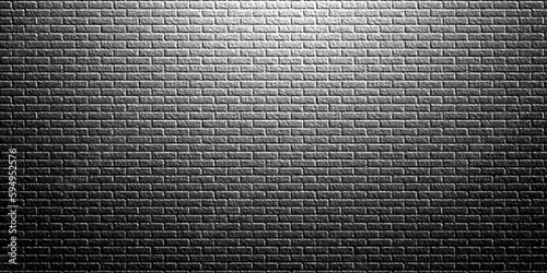 Black and white brick wall background for design . Brick wall background or wallpaper . 