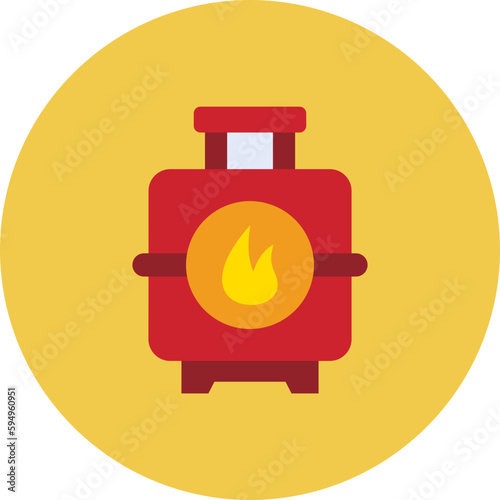 Gas Cylinder Icon